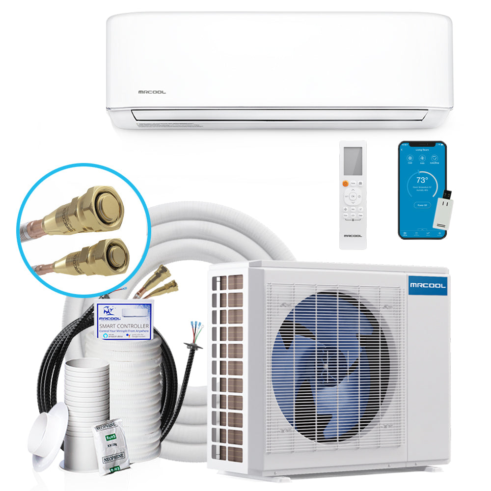 MRCOOL 18k BTU DIY 5th Generation Mini-split Air Handler &amp; Condenser 230v
